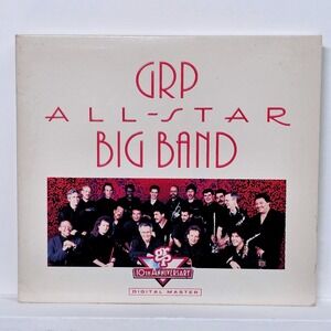 GRP All Star Big Band 10th Anniversary Jazz‎ CD Digital Master 1992 Compilation